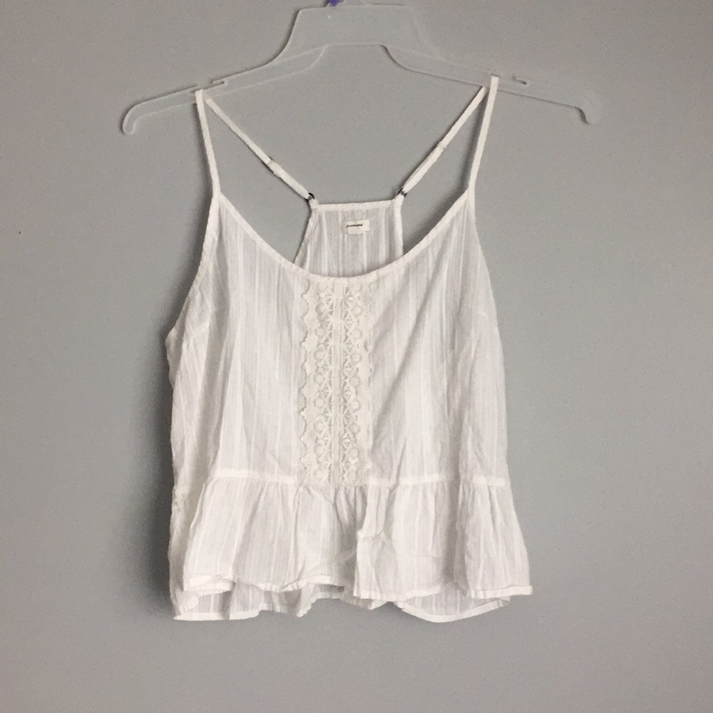 White tank top